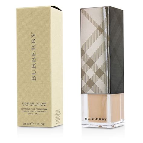 burberry fresh glow luminous fluid foundation ochre|burberry shell eyeshadow review.